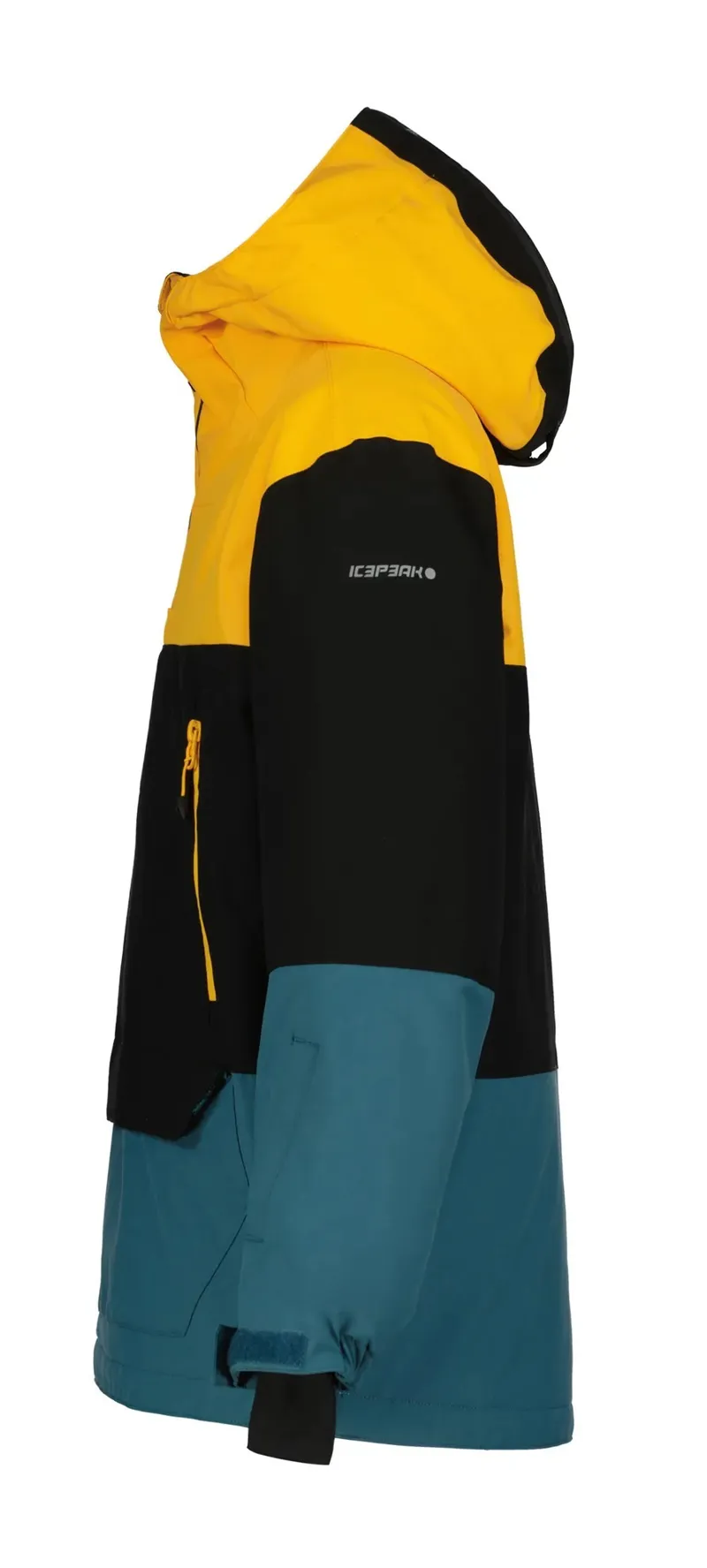 2024 Icepeak Langley kids ski jacket green/yellow-2